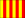 Yellow flag with red stripes